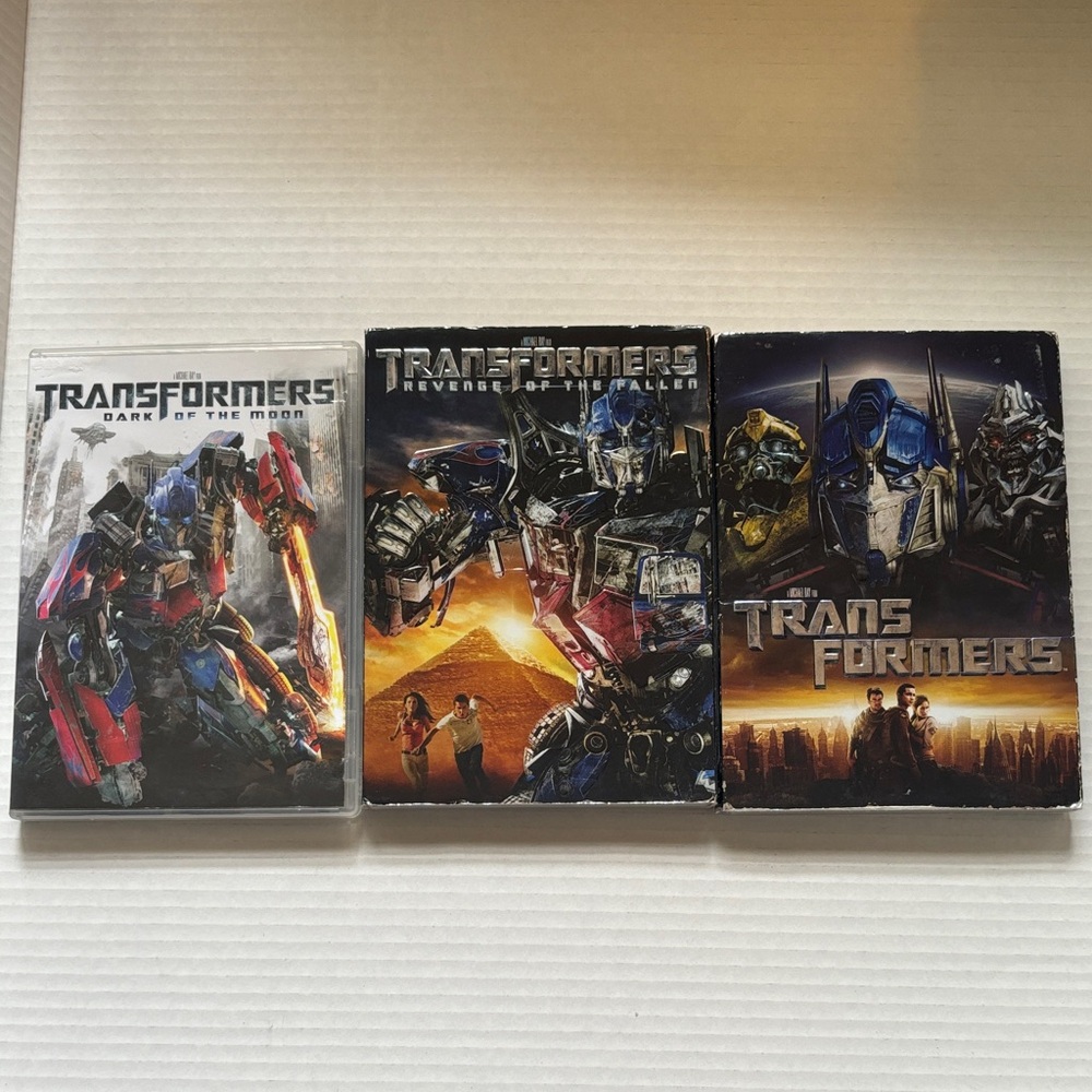 Transformers Movie Collection DVD Set first 3 movies